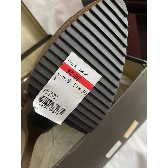 NIB Enzo Angiolini Eadendro platform booties sz 8 Org. $169 - Picture 4 of 5